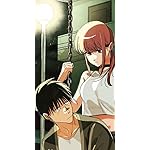 スーパーの裏でヤニ吸うふたり iPhoneSE/5s/5c/5 壁紙 視差効果 佐々木（ささき）,田山（たやま）