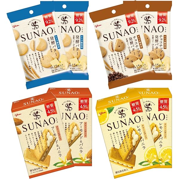 Amazon.co.jp: [冷凍] SUNAO 詰め合わせ 4種×各6個 江崎グリコ