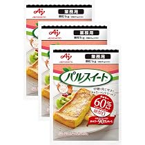 Amazon.co.jp: 味の素 パルスイート 業務用 1Kg×3個 : 食品・飲料・お酒