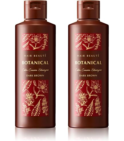 Amazon | ヘアボーテ【カラークリームKOSUIシャンプー ダークブラウン