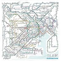 東京近郊路線図 JR東日本 2枚セット 東京近郊路線図 JR東日本 2枚セット 東京近郊路線図 JR東日本 2