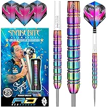 Amazon | Peter Wright Snakebite PL15: 22g Tungsten Darts Set