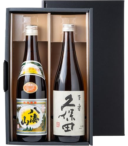 Amazon.co.jp: 【飲み比べ5本セット】 朝日酒造 久保田 ギフト箱入り