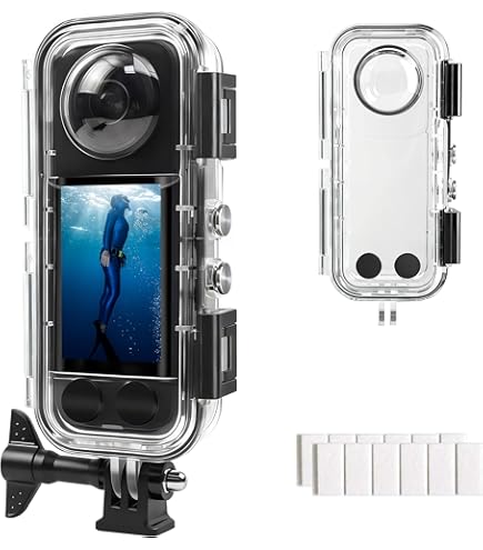 Insta360 ONE X用　潜水ケース Amazon | Insta360 ONE X 専用 防水ケース/ダイブケース 30M 水中保護