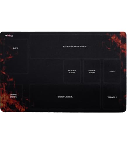 Amazon | センコウドロー カードゲームプレイマット マウスパット 葉