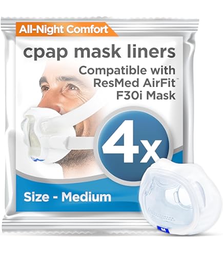Amazon.co.jp: resplabs CPAPマスクライナー | ResMed AirFit F30 フル