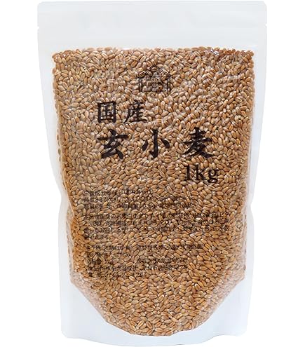 Amazon.co.jp: 小麦 玄麦 自然栽培(農薬不使用 化学肥料不使用) 900g