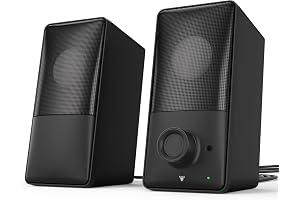 【業界初 15°後傾式スピーカー&最新Bluetooth5.4対応】 kstime PCスピーカー バスレフ低音強化 ゲーミングスピーカー Hi-Fiステレオ 有線・無線接続対応 USB給電 AUX対応 最大出力14W 内蔵マイク 前面イヤホン端子付き モニター タブレット スマートフォン対応 パソコンスピーカー ブラック