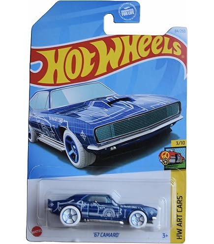 Amazon | HOT WHEELS FIFTY ANNIVERSARY CAMARO TAN '67 CAMARO 1/8