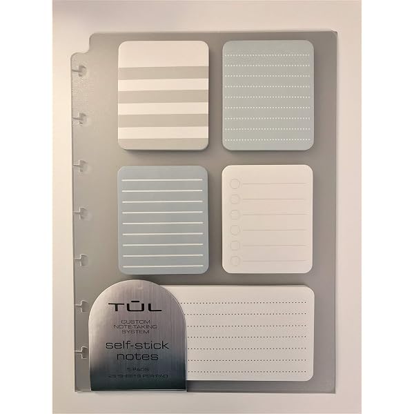 TUL Elements Junior Discbound Notebook – 5.5x8.5 Inches, Narrow Ruled, 120 Pages, Rose Gold Cover - View #8
