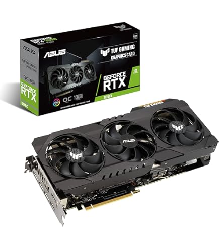 Amazon | ASUS NVIDIA GeForce RTX 3080 搭載 トリプルファンモデル