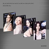 【未開封】BLACKPINK DEADLINE SILVER Ver.4種セット 4種セット特典付き》 3rd MINI ALBUM [DEADLINE] SILVER Ver.JISOO