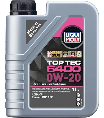 Amazon | Liqui Moly Top Tec 6600 SAE 0W-20 | 完全合成エンジン