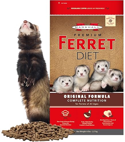 Amazon | マーシャル プレミアムフェレットダイエット 623g