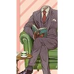 透明男と人間女～そのうち夫婦になるふたり～ iPhone SE/8/7/6s(750×1334)壁紙 透乃眼あきら