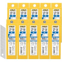 Amazon.co.jp: オルファ カッター替刃（大） L型 LB50K 1セット（500枚