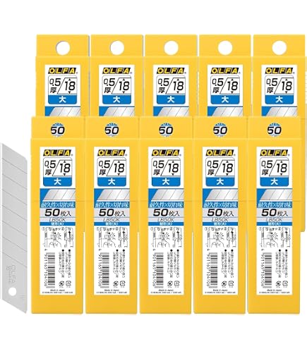 Amazon.co.jp: オルファ オルファカッター替刃(大) 50枚入 LB50K 3個
