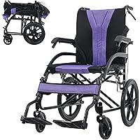 Amazon | ESLUVE 介助型車椅子 車いす 折り畳み式 軽い車椅子 簡易