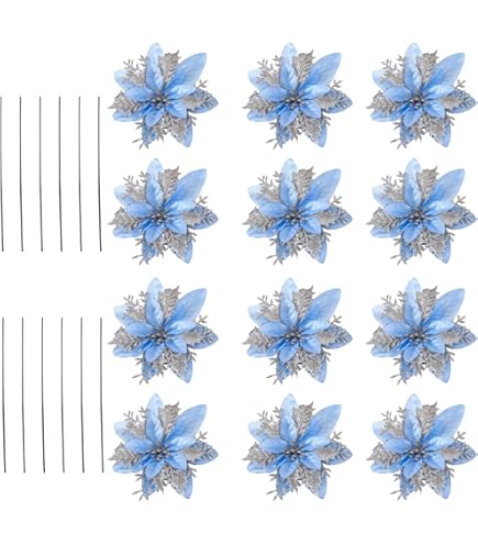 Amazon.co.jp: MUCKLILY クリスマス 飾り 造花 クリスマスツリー