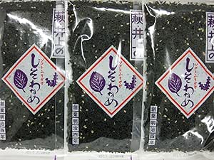 萩・井上 しそわかめ ９０ｇ&times;３袋