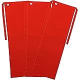 Riaen Dye, Made in Japan, Echchu (Fundoshi), Set of 3, Solid Red