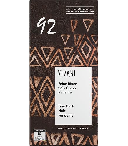 Amazon | ヴィヴァーニ オーガニックダークチョコレート75% 80g