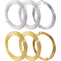 5m/巻 6巻 線径1.6mm アルミワイヤー アルミ線 ツイスト形 カラ 81LalPEG-SL._AC_UL210_SR210,