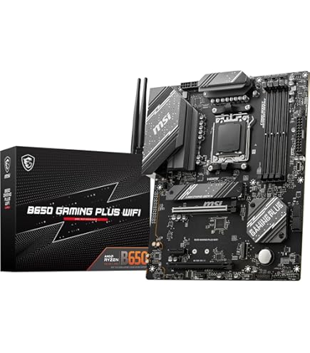 GIGABYTE B650M Gaming Plus WiFi AM5 LGA 1718 AMD B650 M-ATX