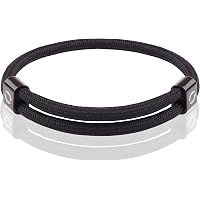Luck Strings Adjustable Wax Nylon Cord Bracelet - Unisex Waterproof Survival Bracelet For Men & Women
