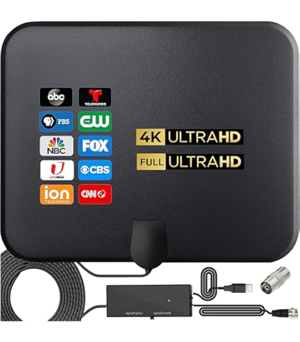 Amazon | マスプロ電工 家庭用UHF卓上アンテナ ブースター内蔵型