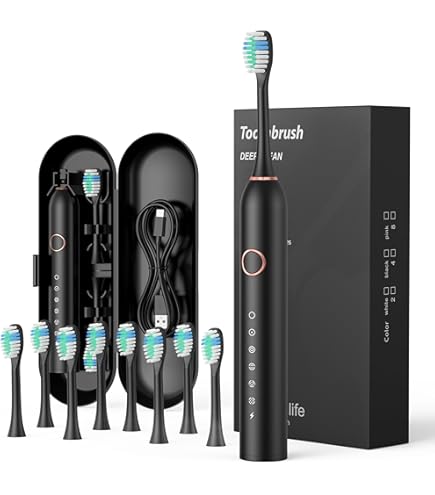 Amazon.co.jp: ガウラ LED付ホワイトニング電動歯ブラシ TEE BRIGHT
