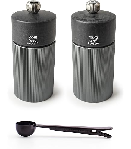 Amazon | Peugeot Line Manual Salt Mill Carbon Graphite Aluminum