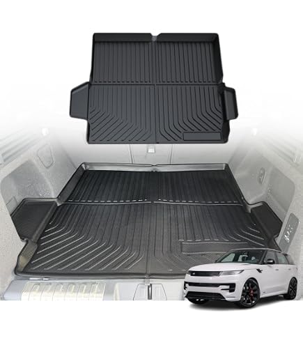 thumbnail image 2 of Protect Your Cargo Area: JDMax Black Rear Trunk Liner Mat For Land Rover Range Rover (2013-2022) 2 of 6