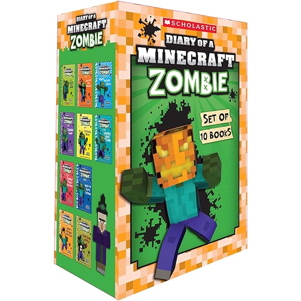 Minecraft Zombieシリーズ 1-10巻セット Minecraft Core Zombie with Accessories - Walmart.com