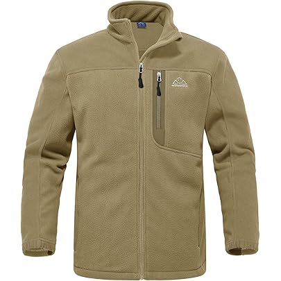 Amazon | [TACVASEN] サメ皮ソフトシェル 撥水 フリースコート