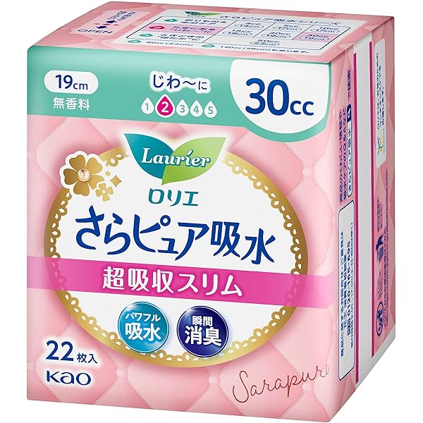 Amazon.co.jp: ロリエ さらピュア 吸水ナプキン スリムタイプ