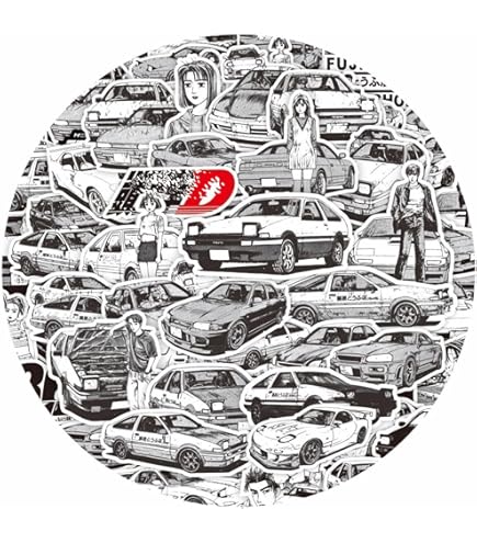 Amazon.co.jp: KRGNPLE 75枚 アニメ ステッカー 防水シール かわいい