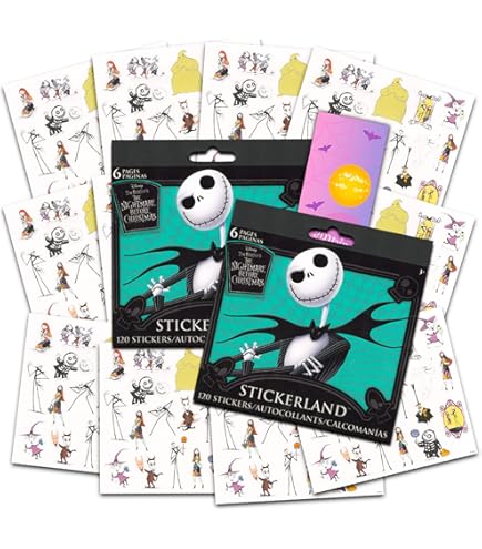 Amazon | Disney Nightmare Before Christmas ステッカー パーティー