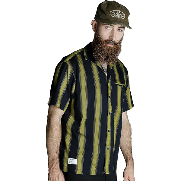 Amazon | [Schott NYC] [ショット] STRIPE SS WORK SHIRT/ストライプ