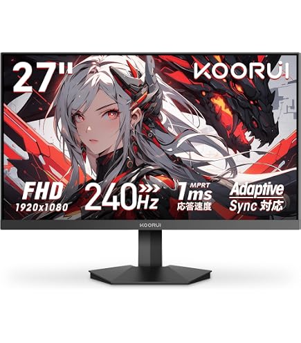 Amazon.co.jp: Z Z-Edge(ゼロエッジ) 27インチ ゲーミングモニター