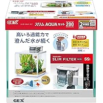 Amazon.co.jp: GEX AQUARIUM スリムアクアセット200 DC-Xポンプ