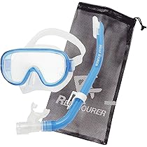 シュノーケルセットS　子供用 Reef Tourer 楽天市場】□□REEFTOURER シュノーケル A0506 ＆ RA0504/RA8004