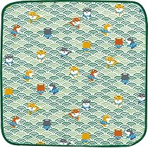 んんん Amazon.co.jp: コージカンパニー SOFFYパイルハンカチ JAPAAAN 青海波