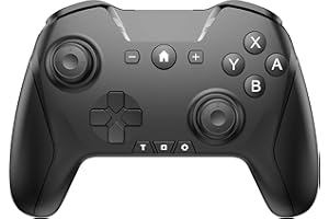 FONLAM Switch対応 コントローラー PC/Android/iOSも全対応 背面ボタン マクロ対応 ゲームパッド Switch2/OLED/Liteも対応 ゲームコン Bluetooth接続 手動/自動連射 振動/連射スピード調整 スリープ