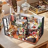fashion alley ミニチュア ドールハウスキット 文芸ユートピア 手作りキット 初心者 アクリルケース付き(TD43+Z)