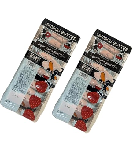 Amazon.co.jp: シュガーバターサンドの木 あまおう苺バター 10個入