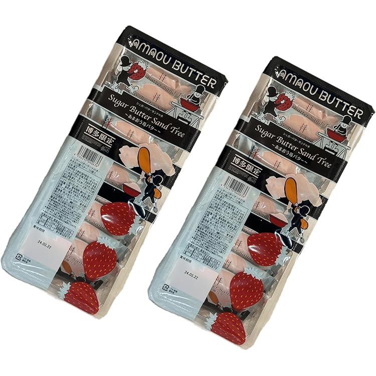 Amazon.co.jp: シュガーバターサンドの木 あまおう苺バター 16個入