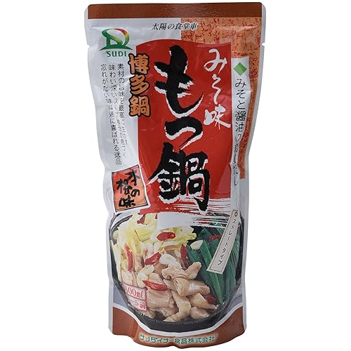 サンダイナー食品 もつ鍋みそ味ストレートタイプ