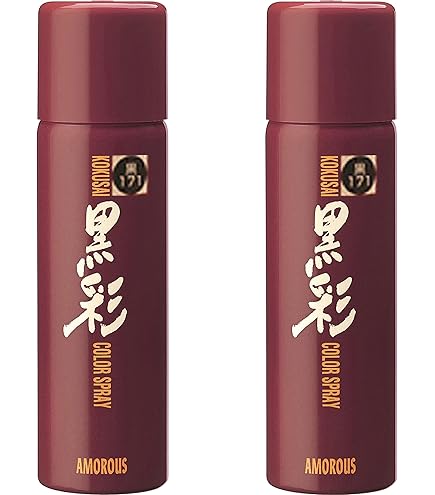 Amazon | アモロス黒彩ボリュームアップスプレー黒(271)142ml