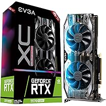グラフィックボード・グラボ・ビデオカード EVGA GeForce RTX 2070 XC Amazon.com: EVGA GeForce RTX 2070 XC ULTRA GAMING, 8GB GDDR6